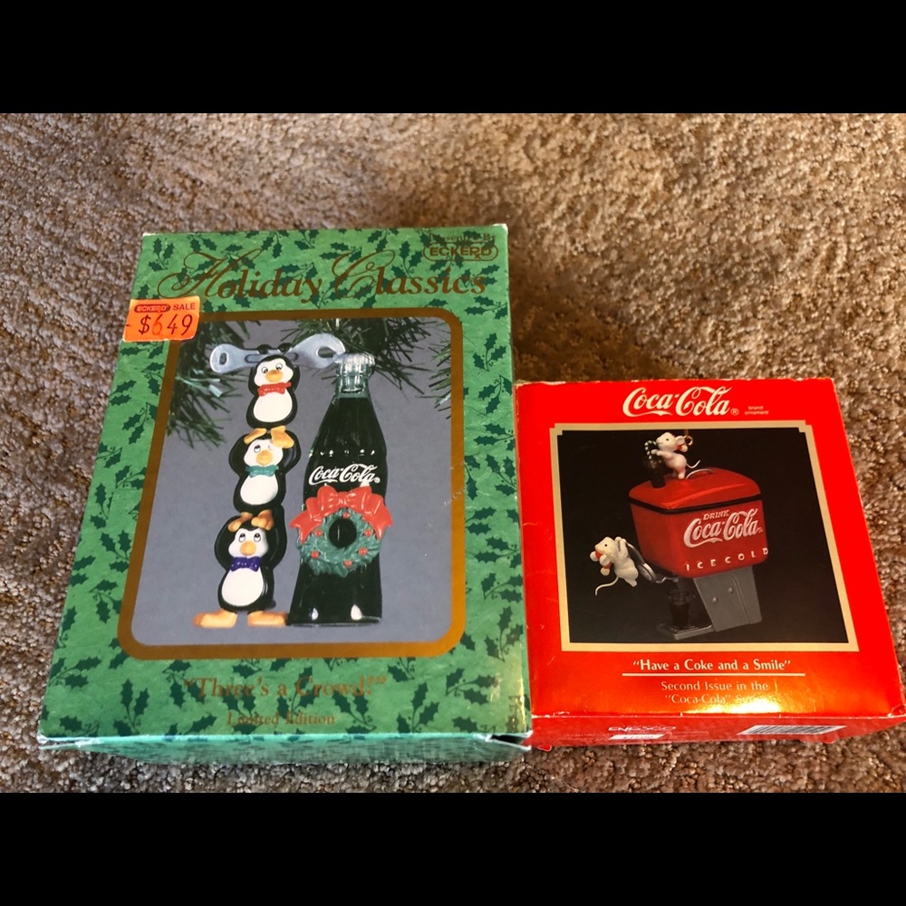 Coca-Cola Ornaments
